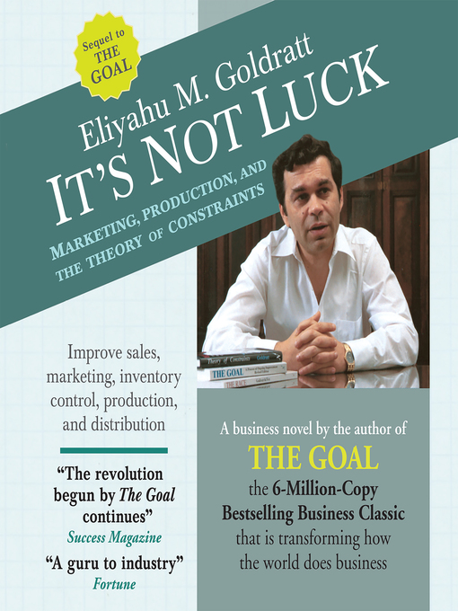 Cover image for It's Not Luck